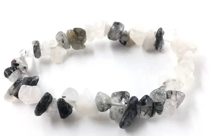 Rutiliated Quartz Crystal Chip Bracelets For Sale | Green Witch Creations