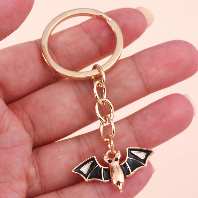 Halloween Bat Keychains