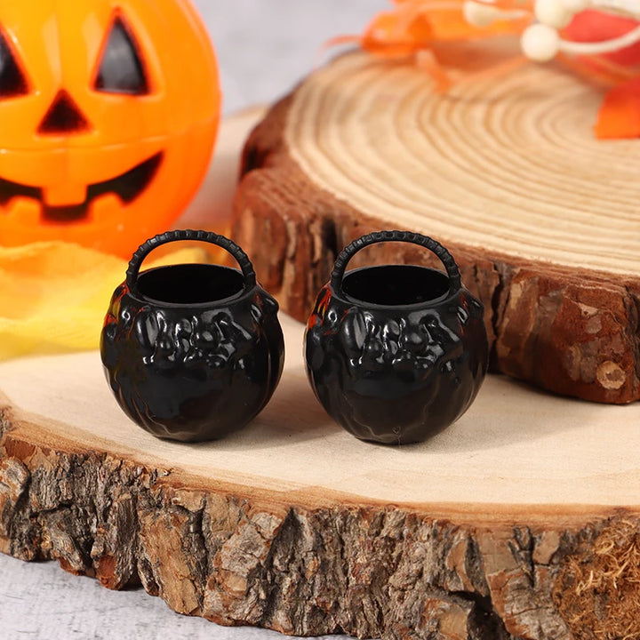 Halloween Black Mini Candy Buckets