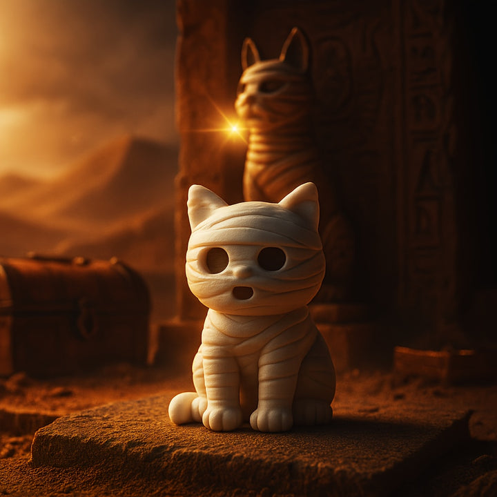 Halloween Cat Figurine