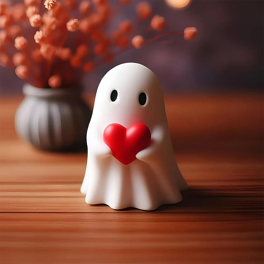 Halloween Cute Ghost Statue