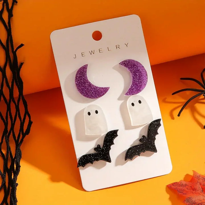 Halloween Earrings Set