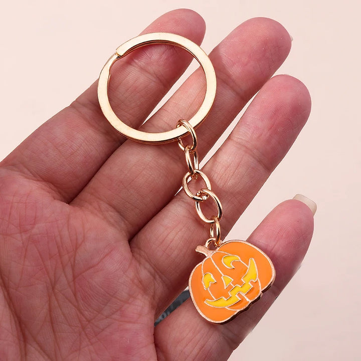 Halloween Pumpkin Keychains