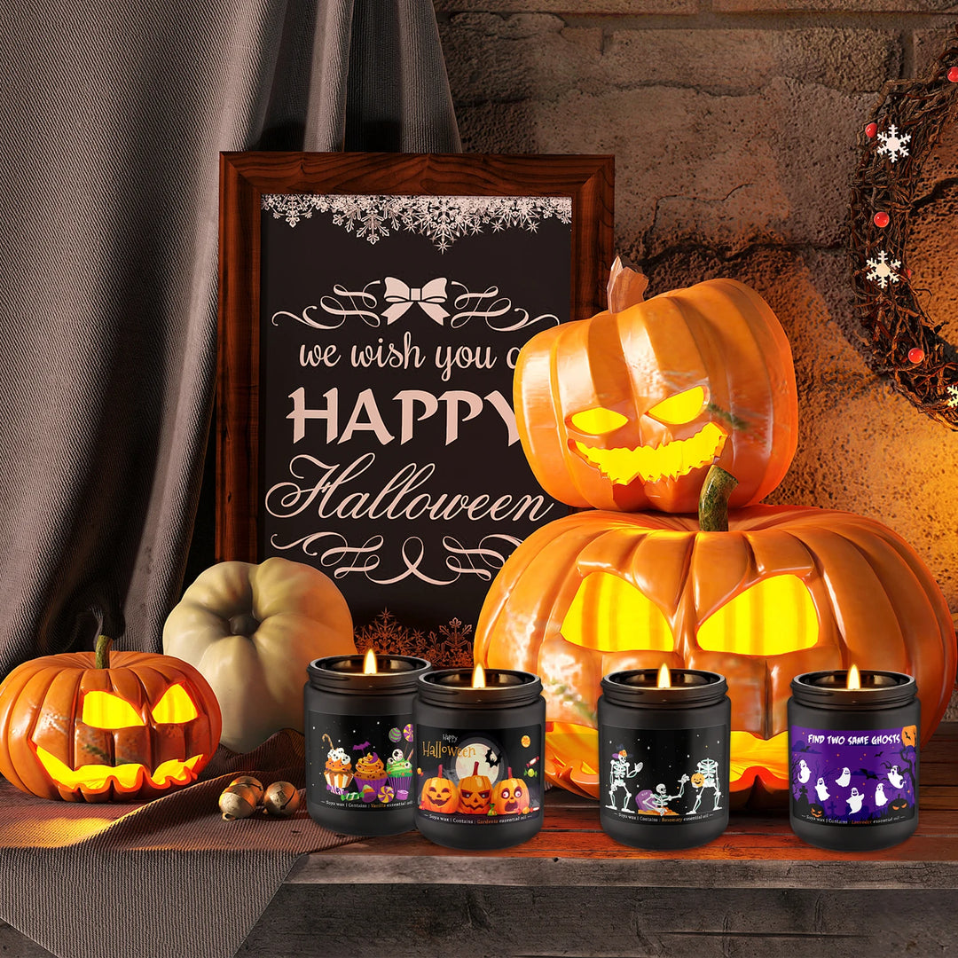 Halloween Soy Candle Set