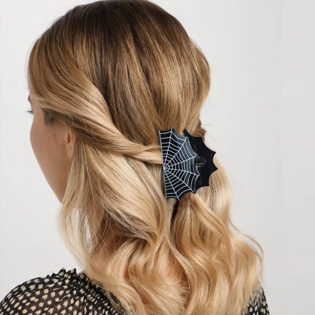 Halloween Spider Web Hair Clip Accessories