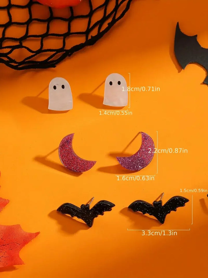 Halloween Studded Earrings