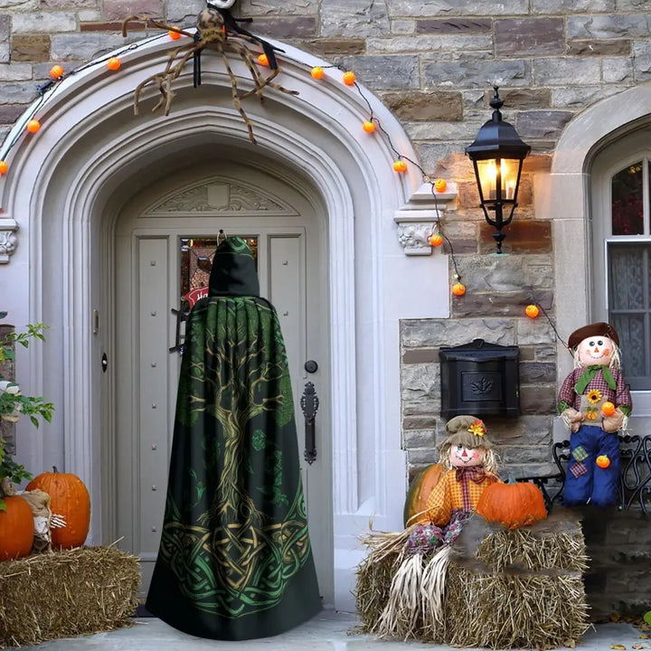 Halloween Witch Celtic Cloak