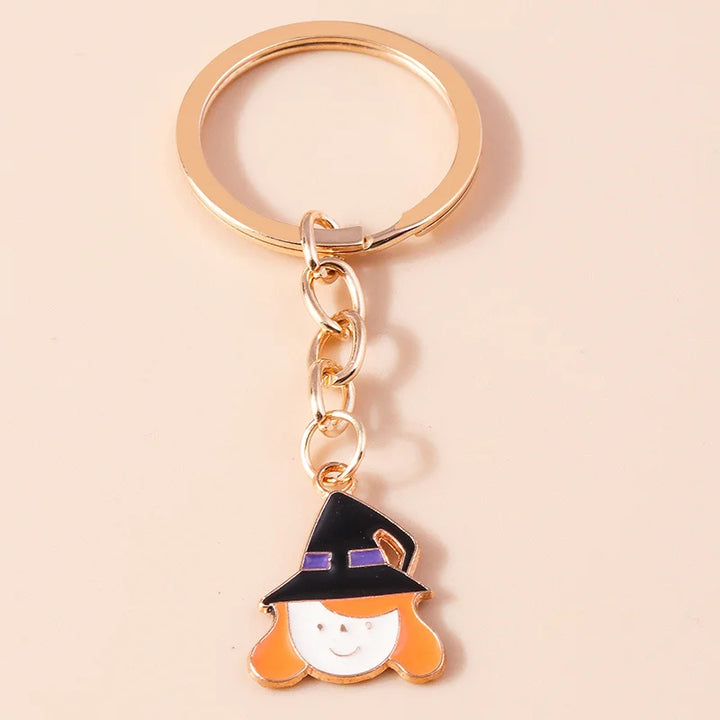 Halloween Witch Keychains