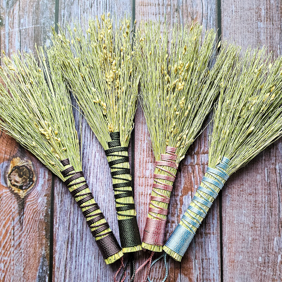 Handmade Brooms For Halloween