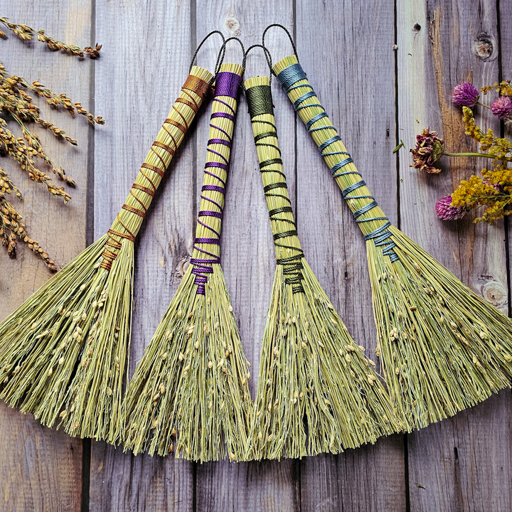 Handmade Witch Brooms