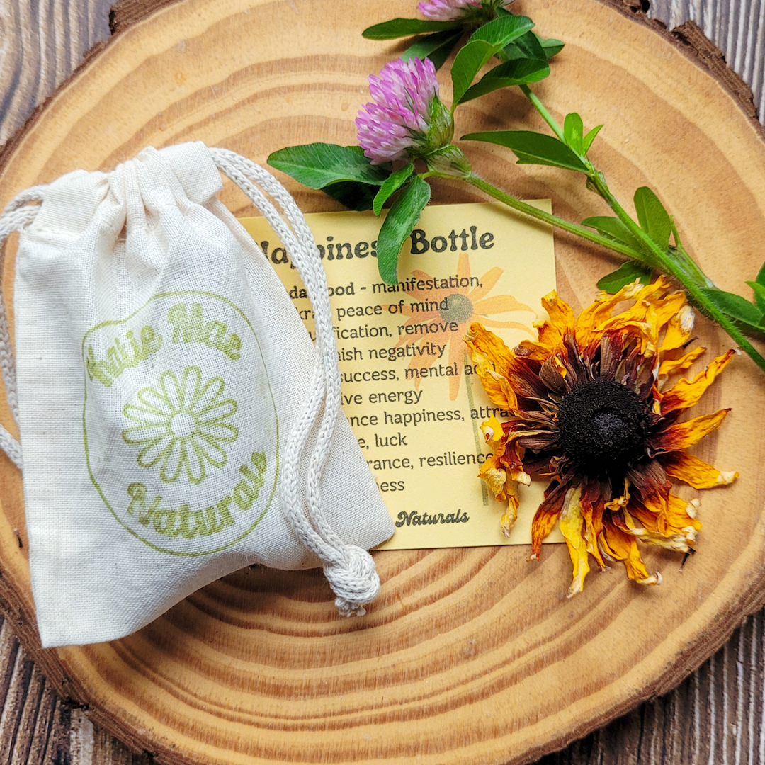 Happiness Herbal Spell Bottle