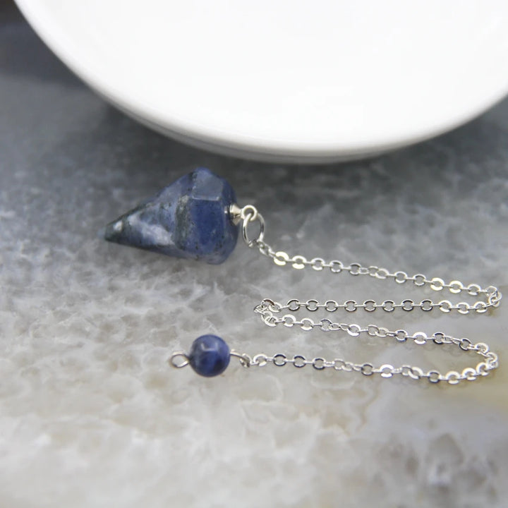 Sodalite Crystal Pendulums | Green Witch Creations