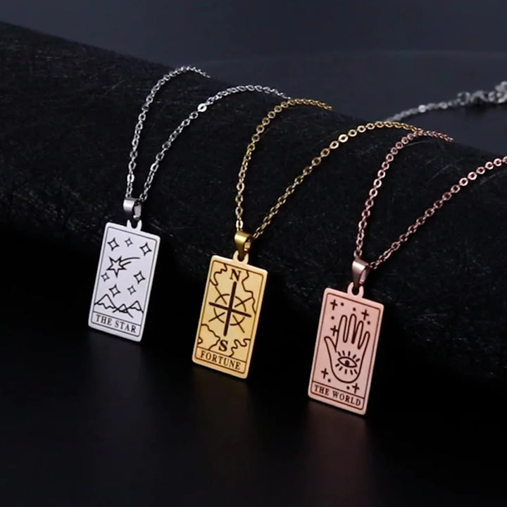 Tarot Card Necklaces | Green Witch Creations