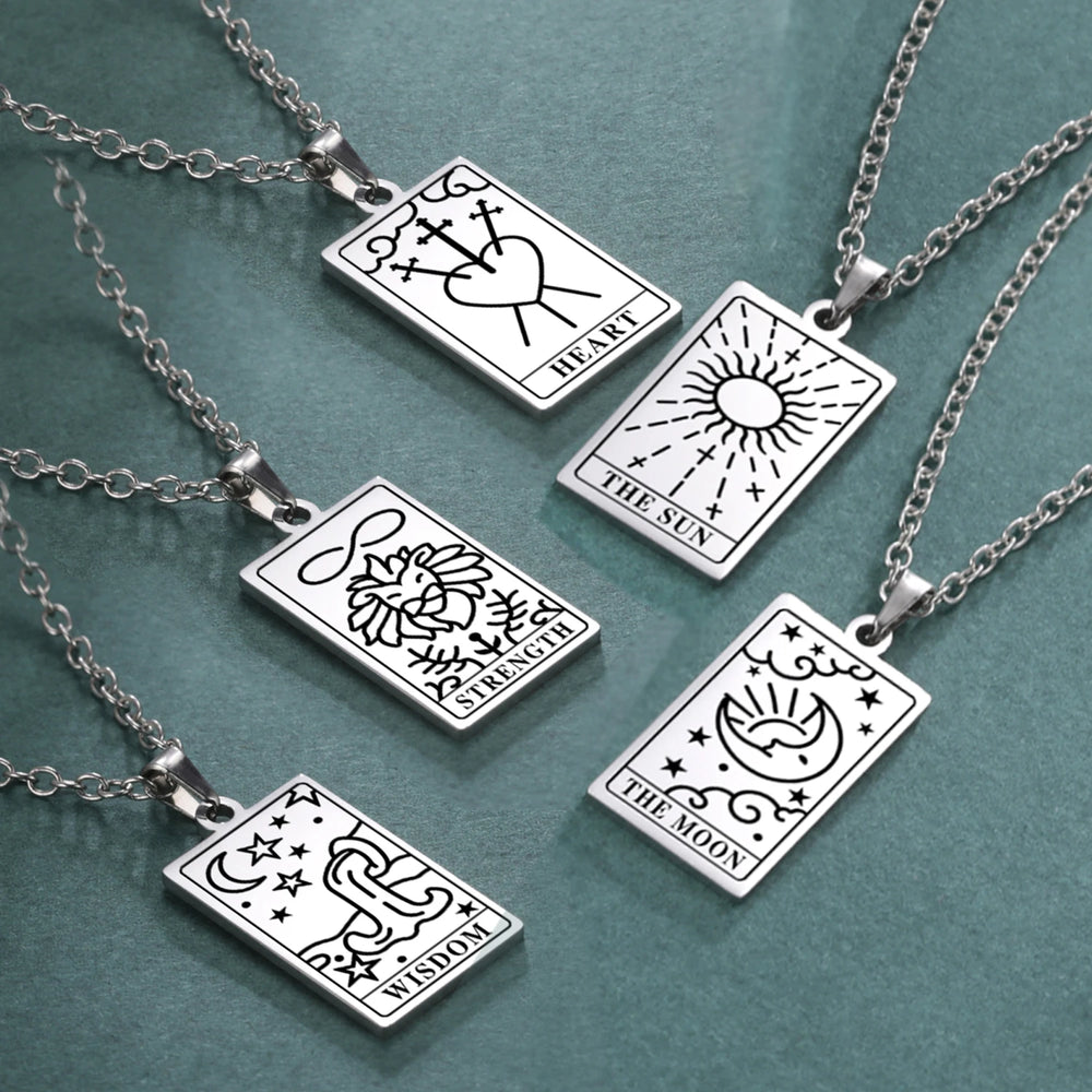 Tarot Card Necklaces | Green Witch Creations