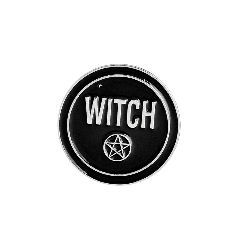 Witch Pentacle Pin For Sale