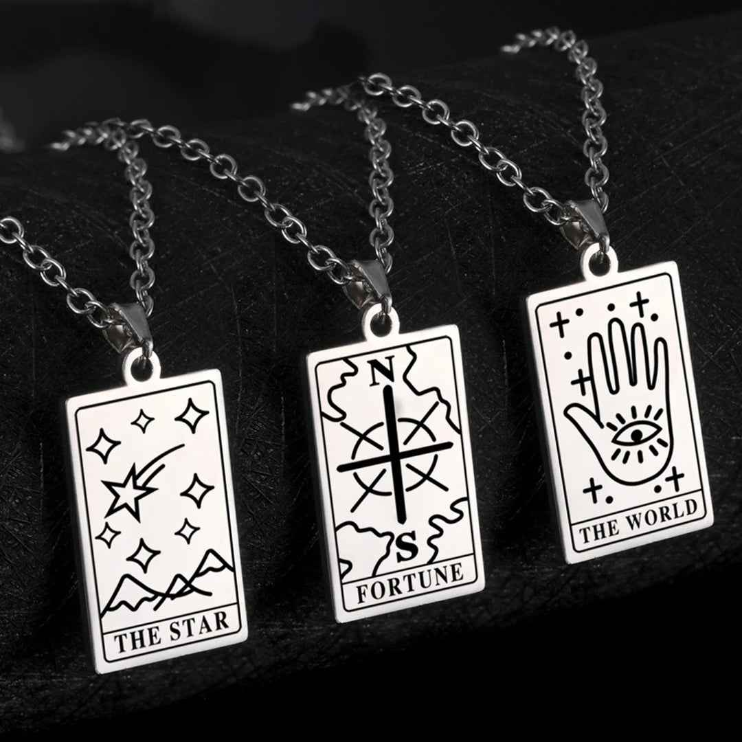 Tarot Card Necklaces | Green Witch Creations