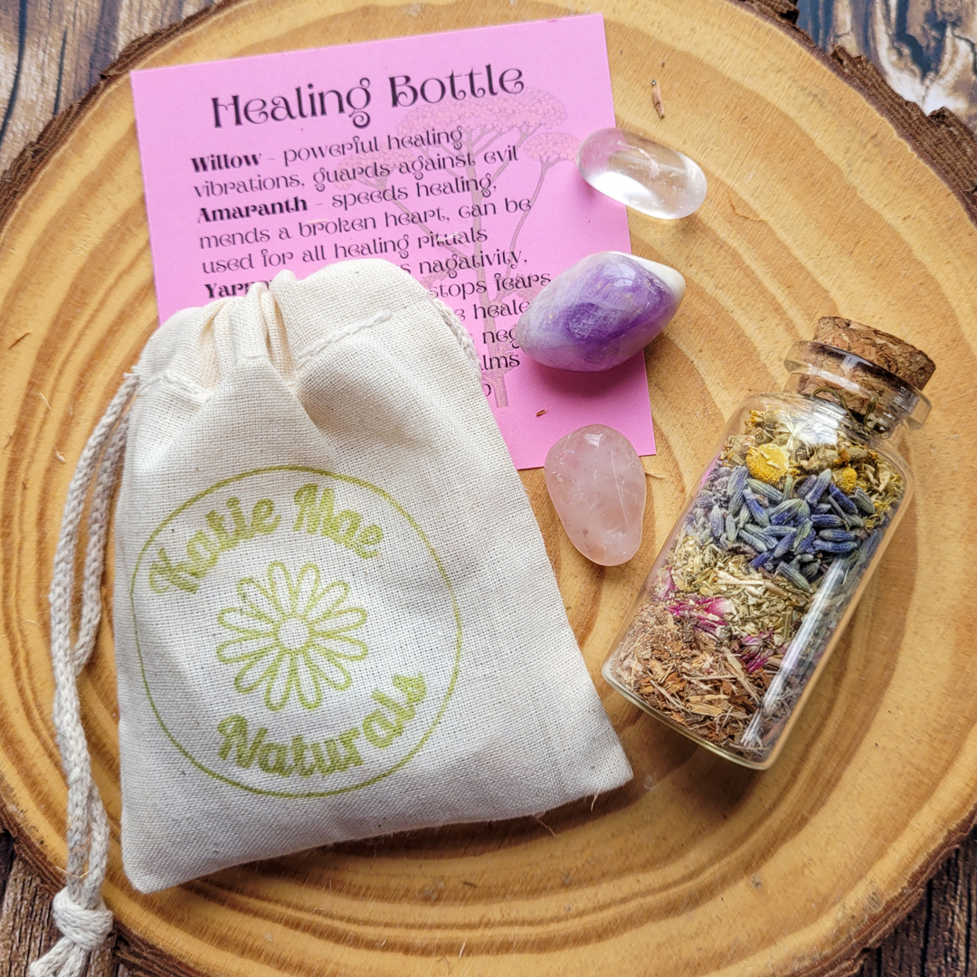 Healing Bottles For Altar