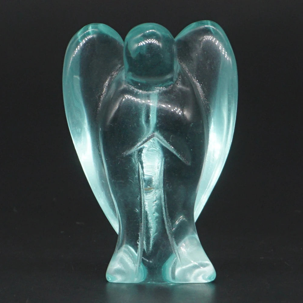 Glass Crystal Angel Figurines | Green Witch Creations