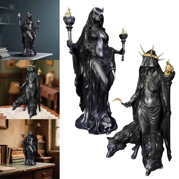 Hekate Pagan Statues