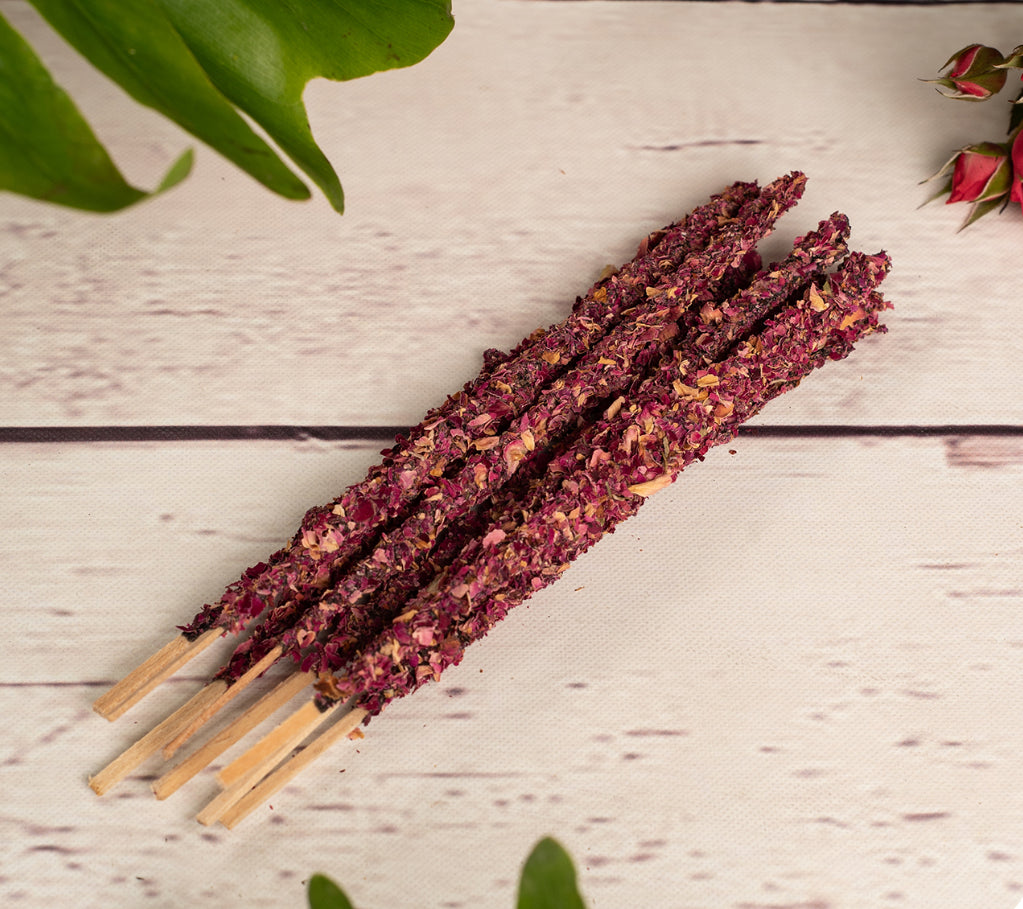 Herbal Rose Incense Sticks