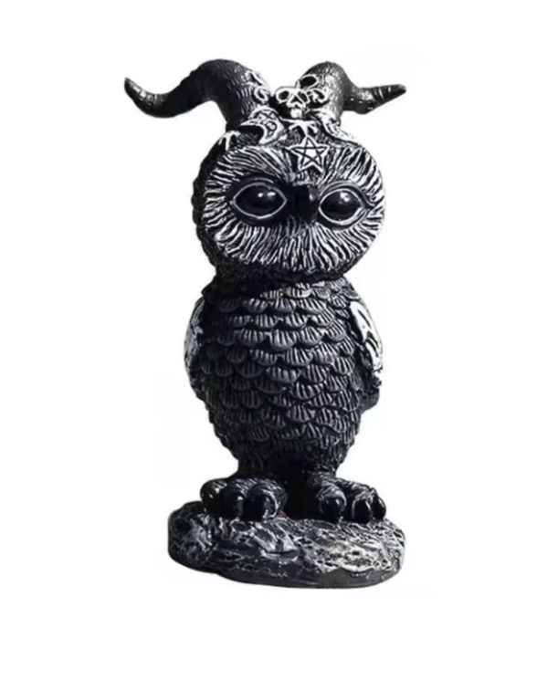 Horned Owl Statue
