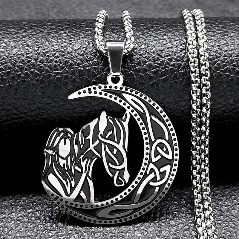 Horse Moon Necklace