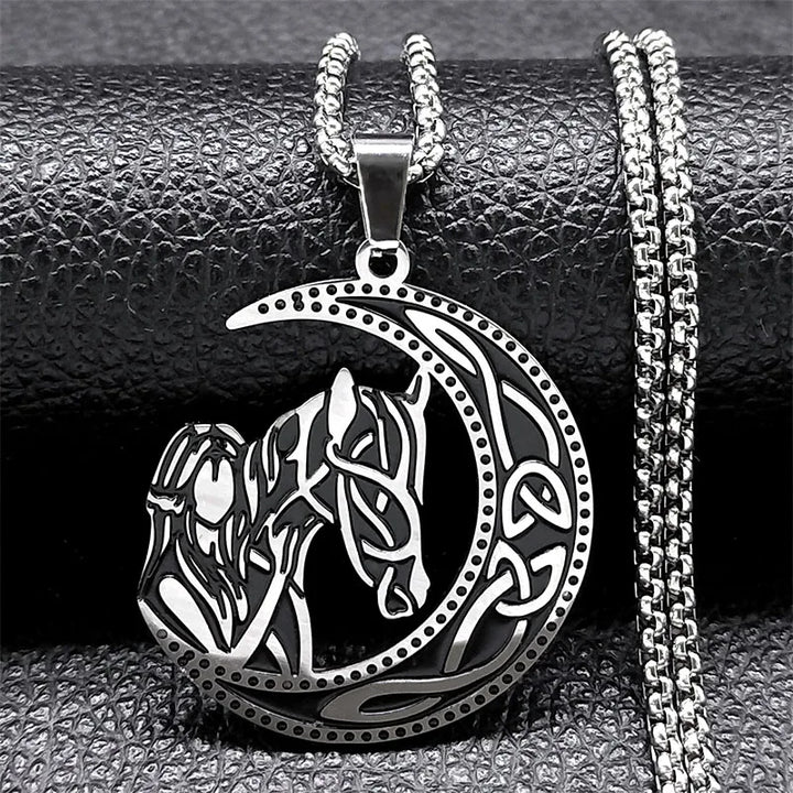 Horse Moon Necklace