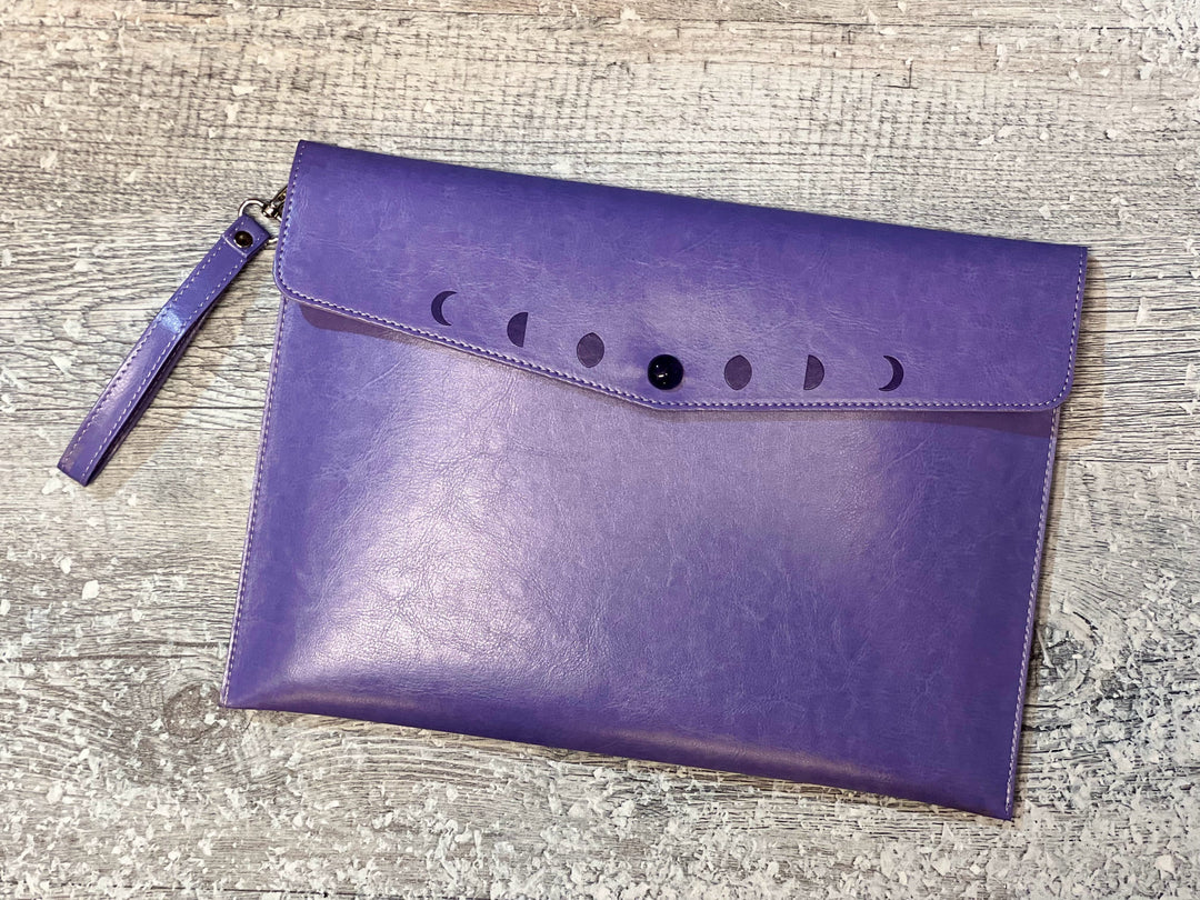Moon Phases Clutch Purse