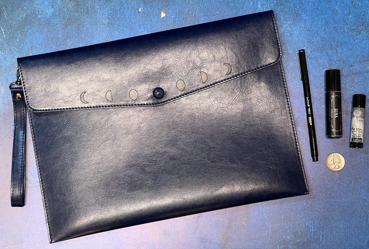 Moon Phases Clutch Purse