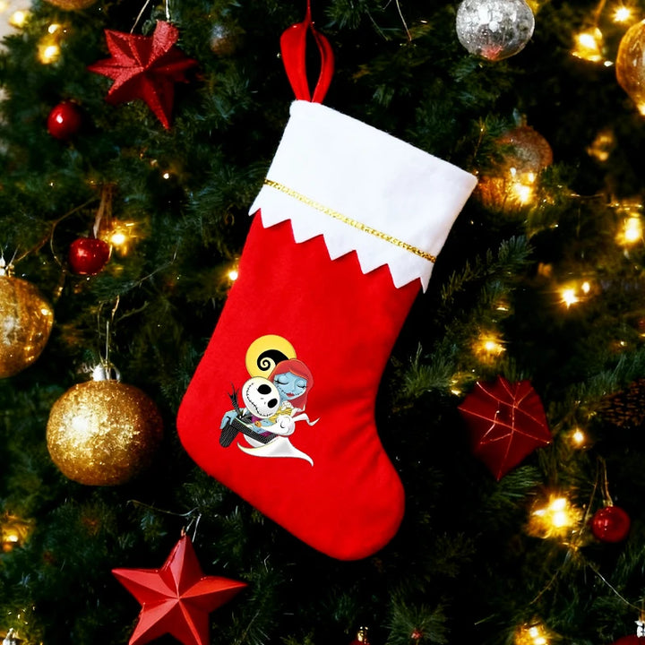 Jack Sally and Zero Christmas Stocking