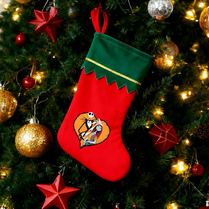 Jack, Sally, and Zero Christmas Stocking