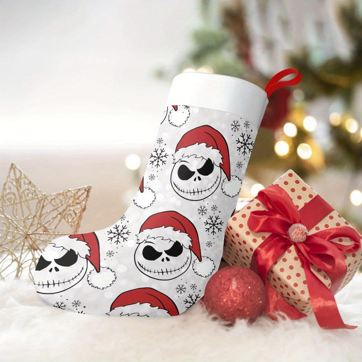 Jack Skellington Santa Christmas Stocking