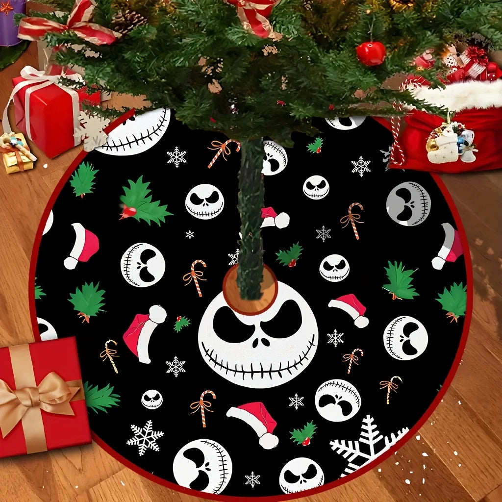 Jack Skellington Santa Christmas Tree Skirt
