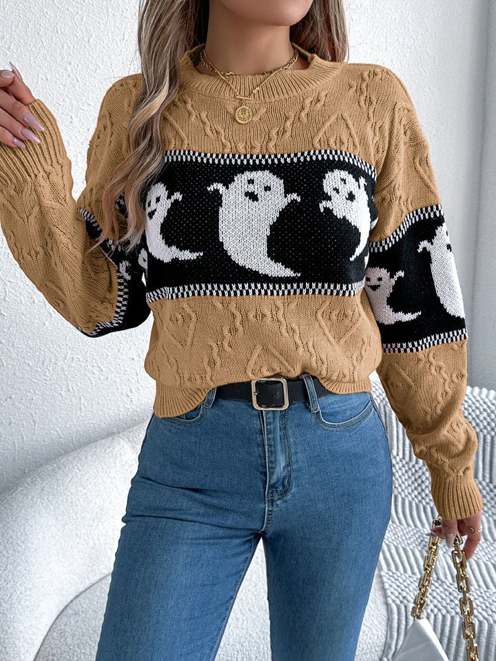 Khaki Ghost Sweater