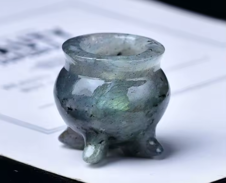Labradorite Crystal Cauldron