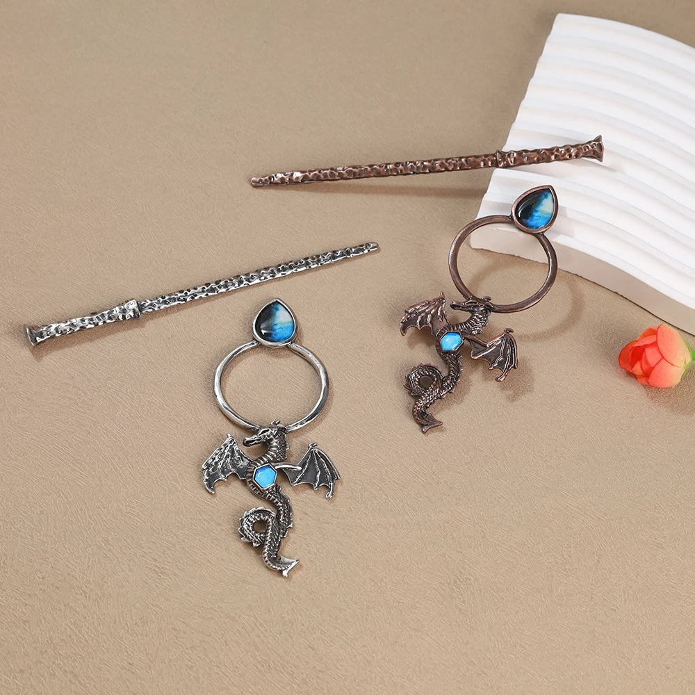 Labradorite Dragon Hair Sticks