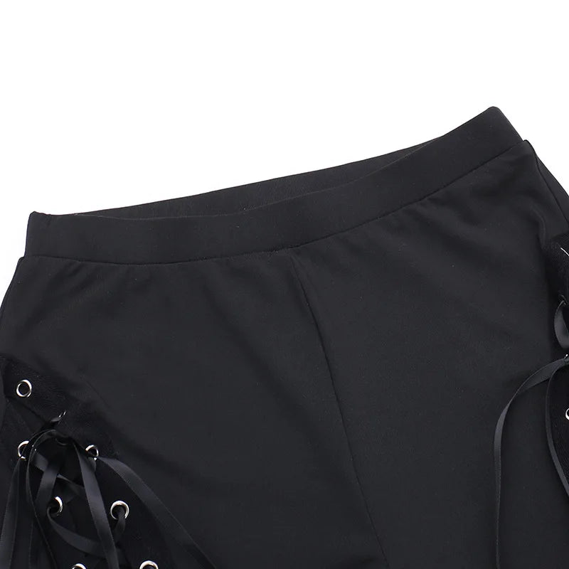 Lace Up Pants