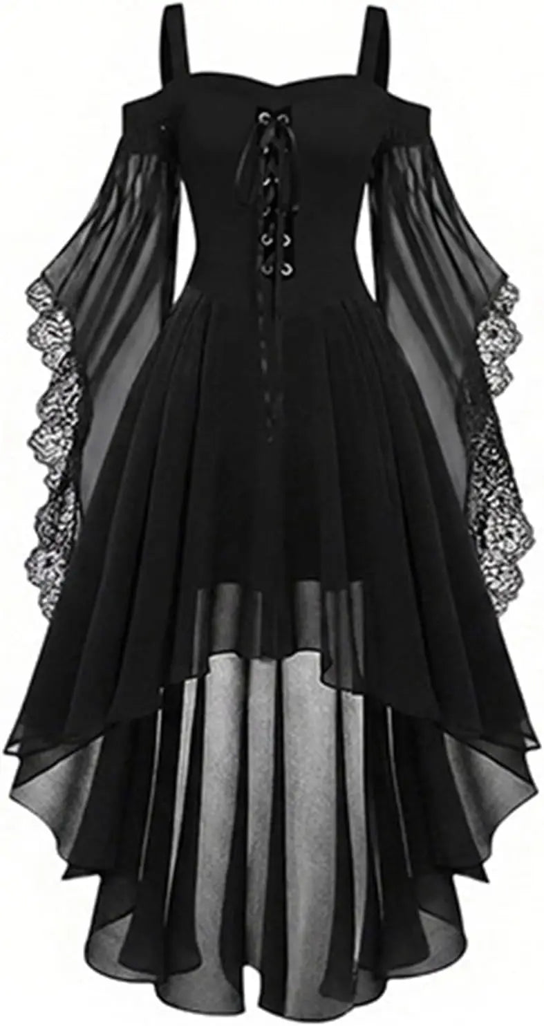 Lace Witch Costume Dress