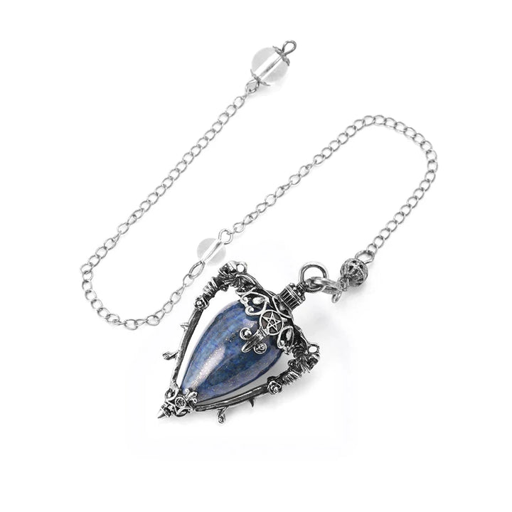 Lapis Lazuli Pentagram Pendulum