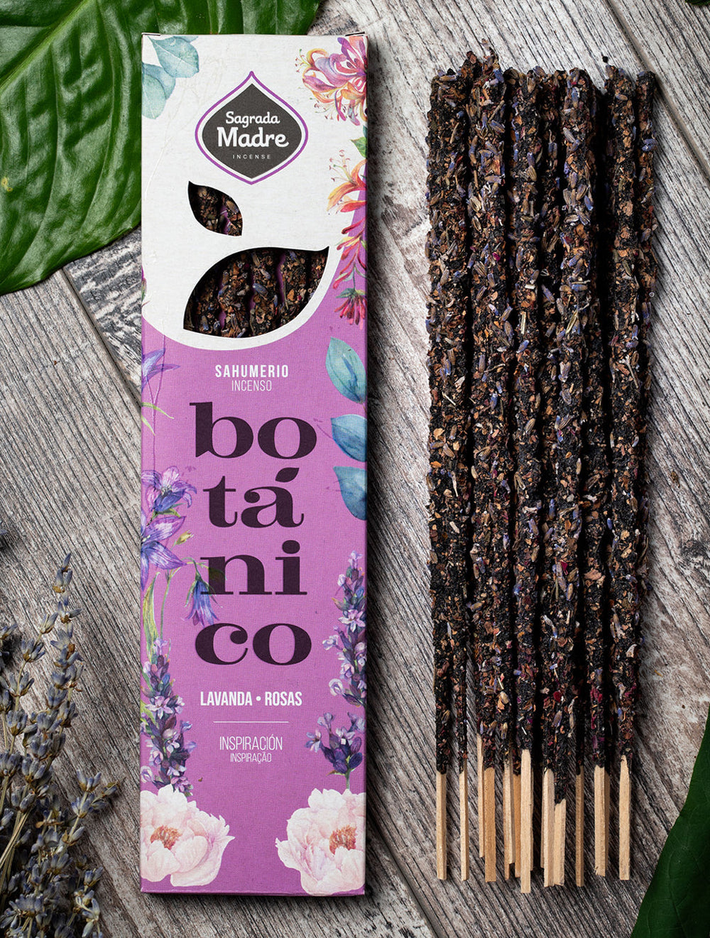 Lavender Rose Botanical Incense Sticks