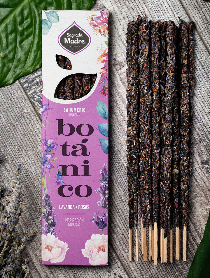 Lavender Rose Botanical Incense Sticks
