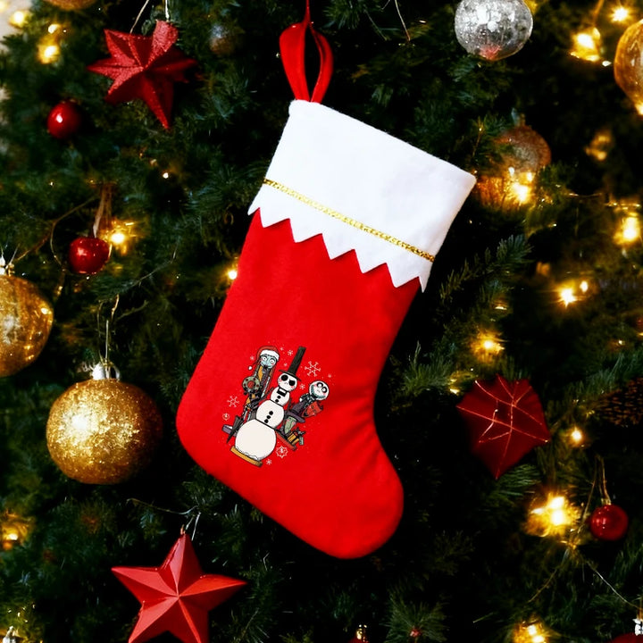 Lock Shock Barrel Sally and Jack Christmas Stocking