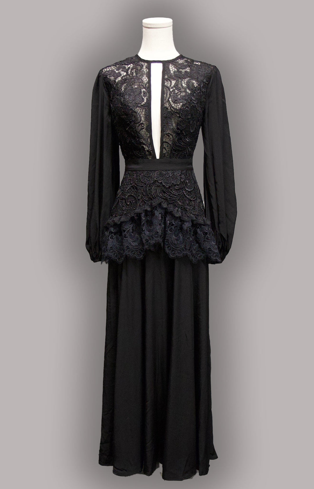 Long Lace Victorian Dress