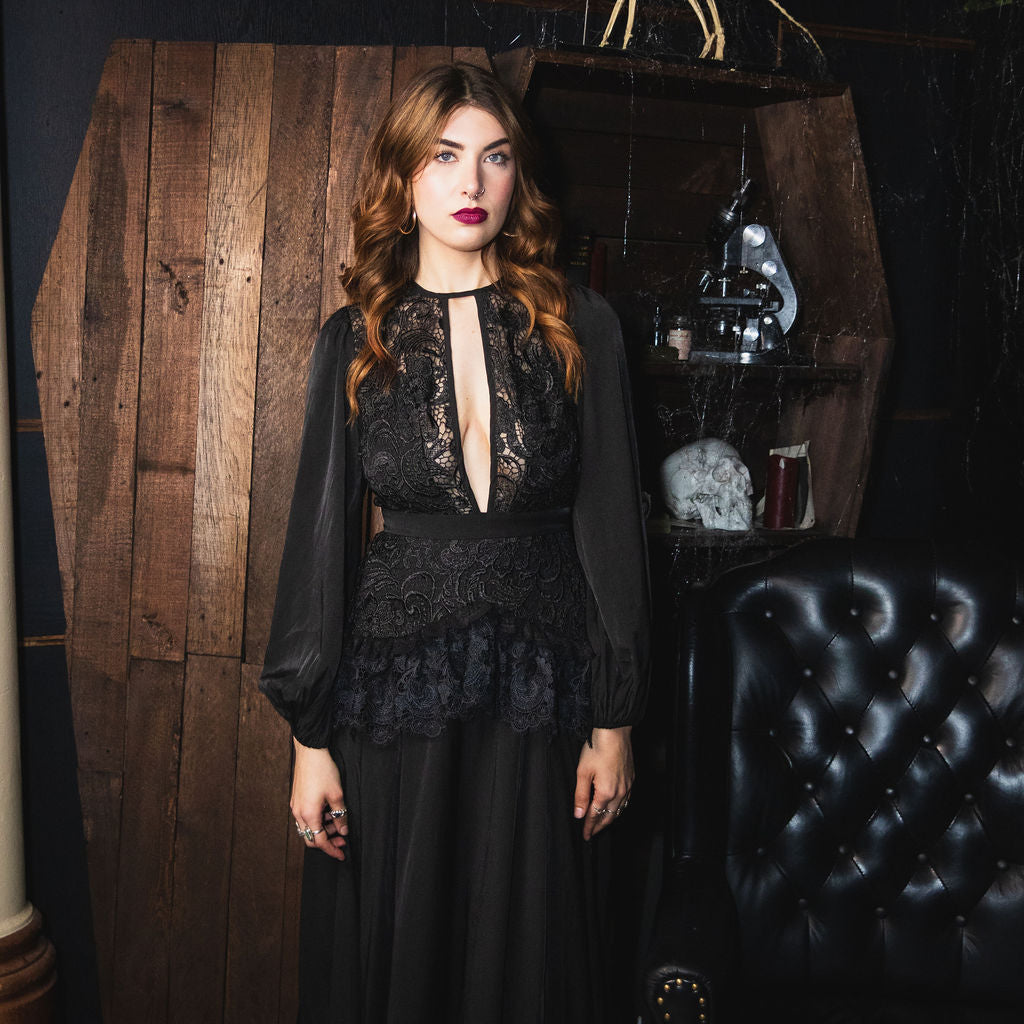 Long Sleeve Witch Dress