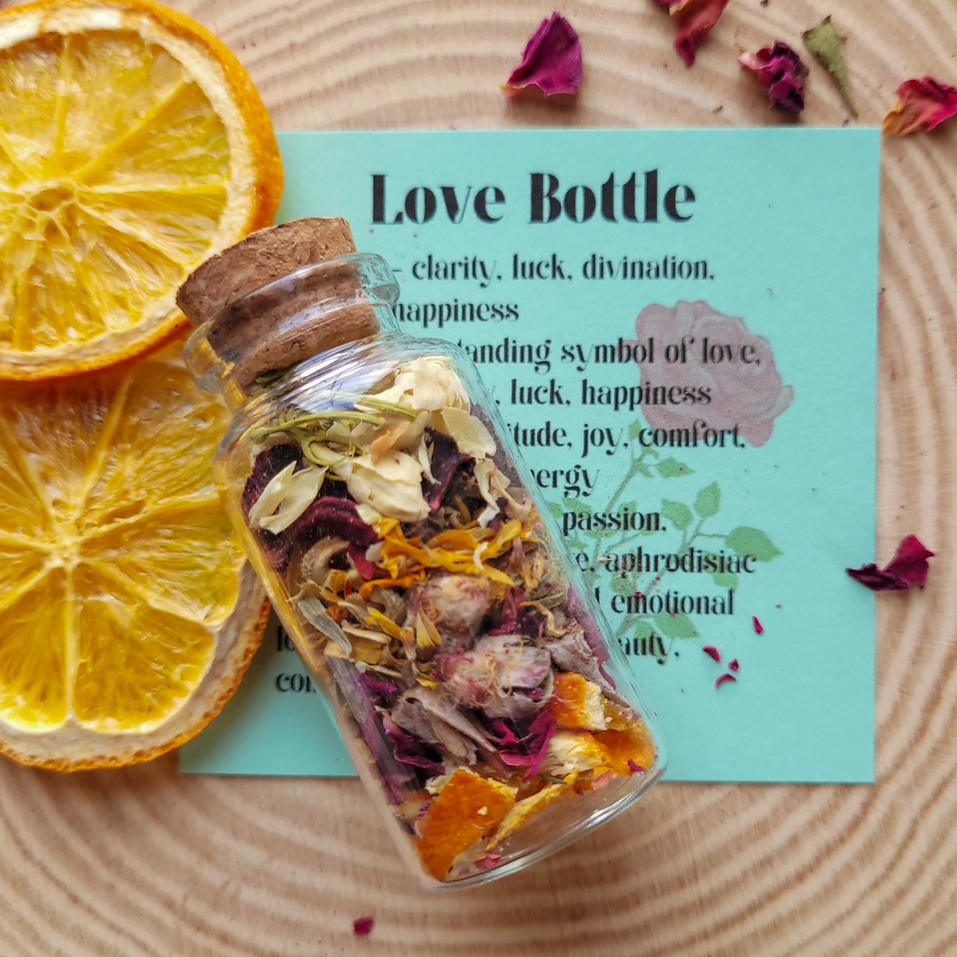 Love Spell Bottles