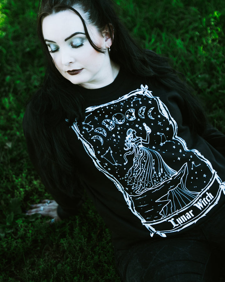 Lunar Witch Long Sleeve Sweatshirt