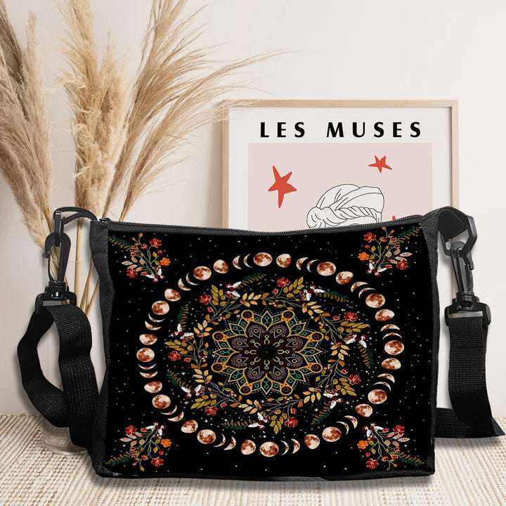 Mandala Moon Phase Purse