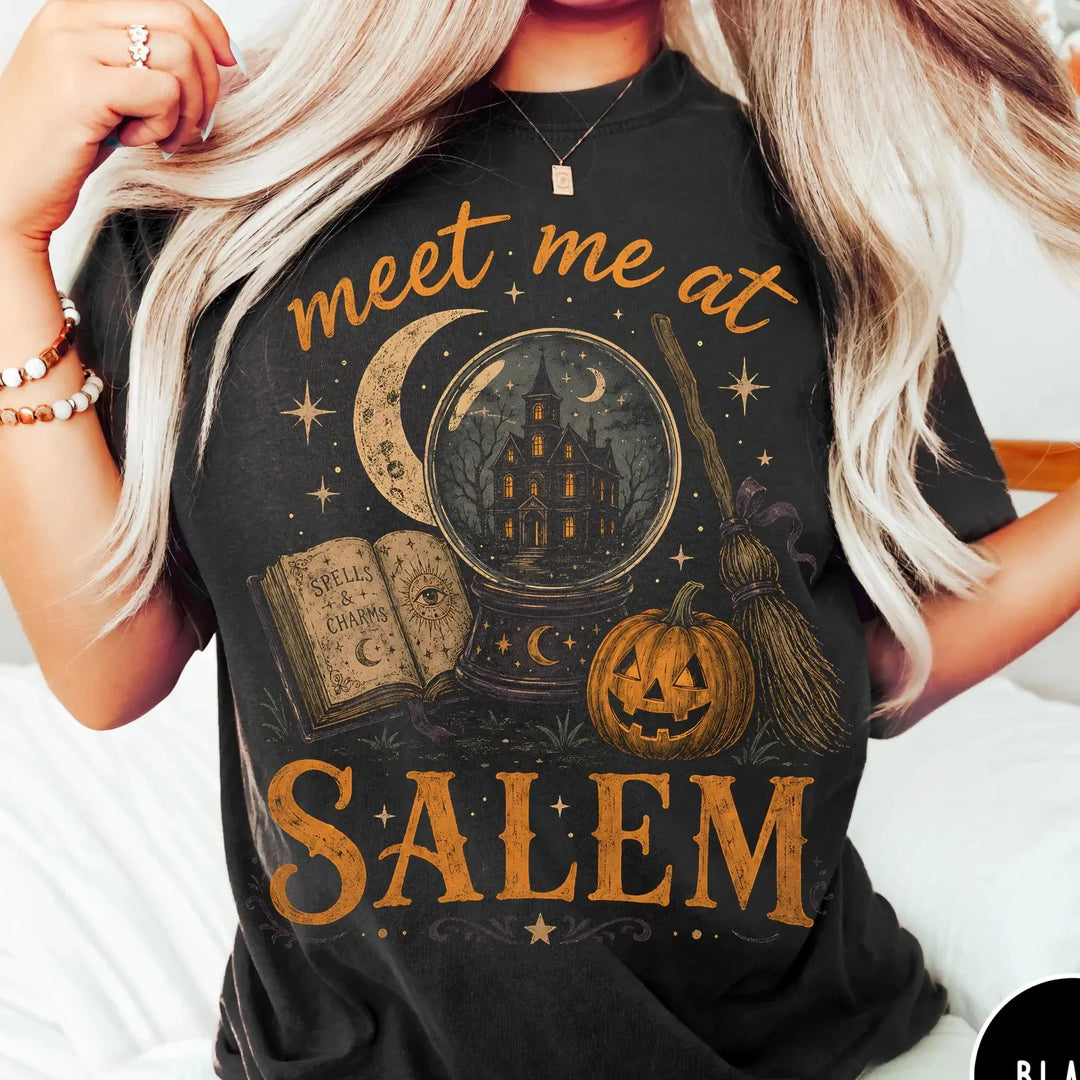 Meet Me At Salem T-Shirt - Halloween