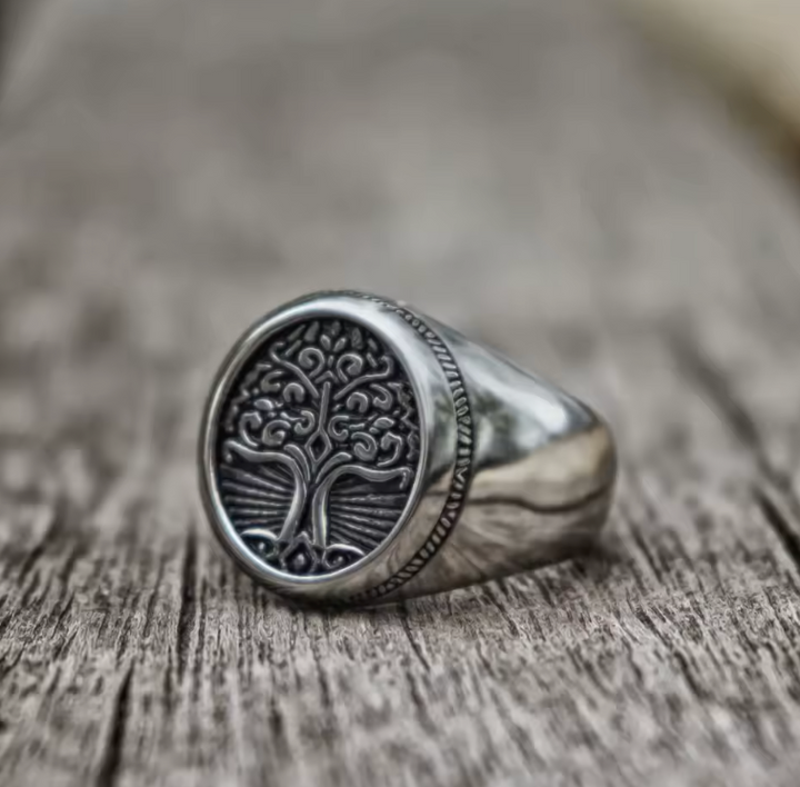 Men's Viking Tree of Life Ring