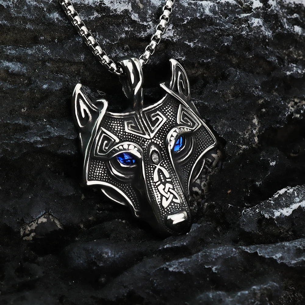 Men's Wolf Necklace